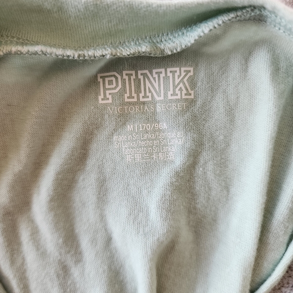 PINK tank top, light blue, medium - Picture 4 of 5